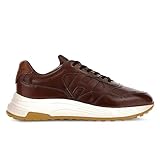 hogan originali scontate Prodotto HOGAN 100% originale Hogan Sneaker da Uomo&nbsp Hyperlight Marrone in Pelle Spazzolata - HXM5630EC01 05D246O - Taglia 8