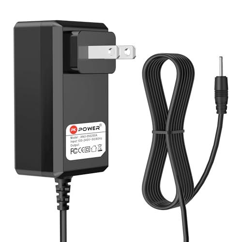 PKPOWER 5V AC Adapter Charger for RCA 10 Viking Pro RCT6303W87DK RCT6303W87 10.1 Inch RCT6213W87DK RCT6213W87 W101SA23T2 11.6 Inch Tablet Home Wall AC Adaptor for RCA Viking Pro 10 10C 10S Tablet