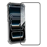 Hy+ iPhone 17 Pro ケース ガラスフィルム セット 対応 耐衝撃 TPU クリア カバー 米軍MIL規格 液晶保護フィルム 9H 日本産ガラス