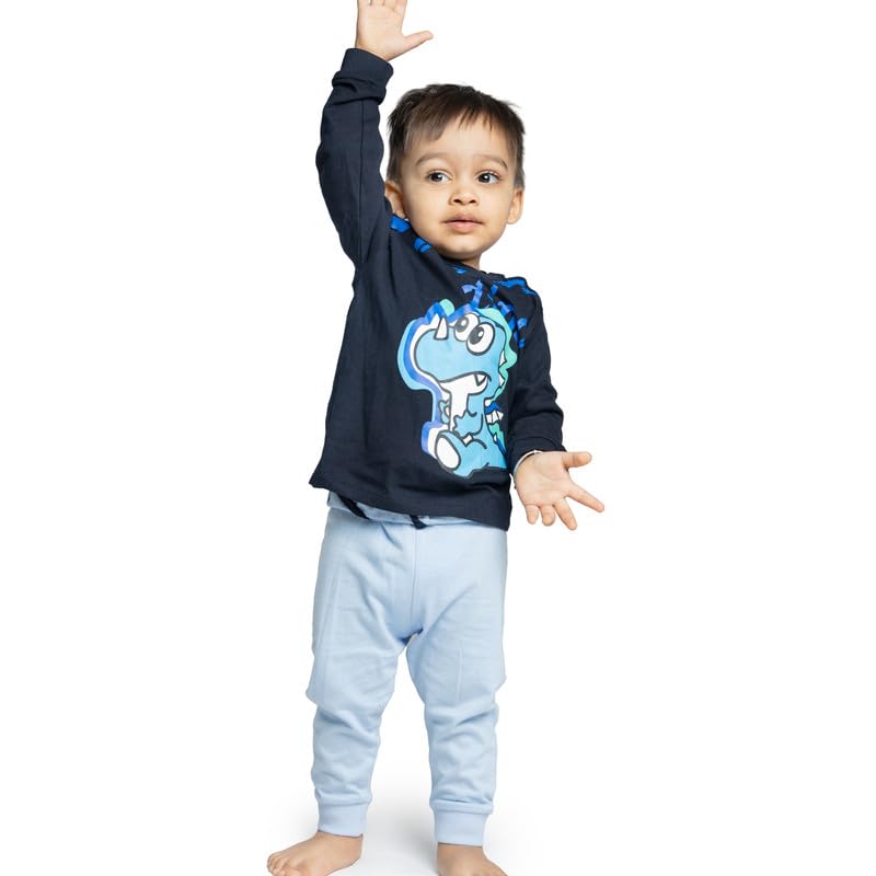 Image of Real Basics Cotton Clothing Sets for Baby Boys & girls - Unisex Clothing sets Full Sleeve T-shirt & Pant
