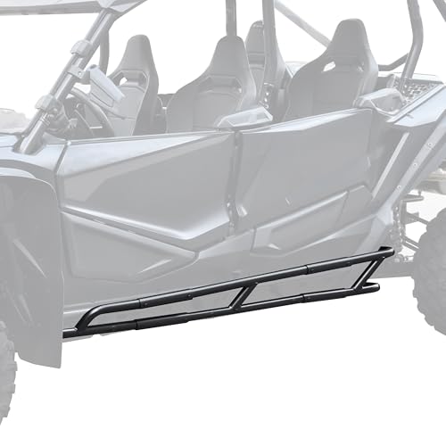 SAUTVS Nerf Bars Rock Sliders for Honda Talon 1000X-4, Combined