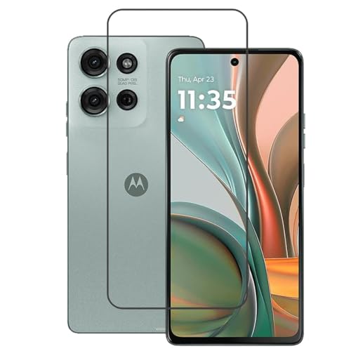 Image of Tempered Glass Screen Protector Compatible For MOTO G75 / Motorola G75 with Easy Self Installation Kit