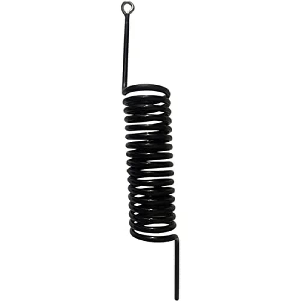 Home It®Plantespiral Set aus 3 Stück - Flexibler Pflanzenstütze bis 2m Länge für Gurken & Tomaten im Gewächshaus, Schwarz, Aluminium mit PVC-Beschichtung, Inklusive Montageösen