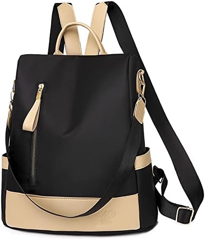 Homarket Women Backpack Waterproof PU Leather Fashion Purse Shoulder Bag Travel Backpack Ladies