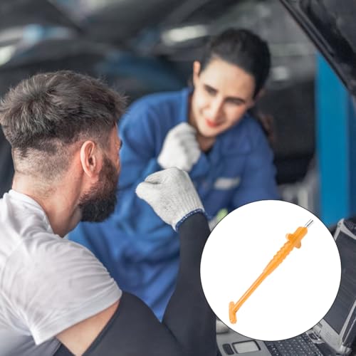 Image of Car Tire Valve Stem Puller, No Scratch Auto Valve Stem Remover & Installer Core Tool, Vehicle Tyre Valve Repair Tool Accessories, Universal for SUV Motorcycle Truck (Yellow)