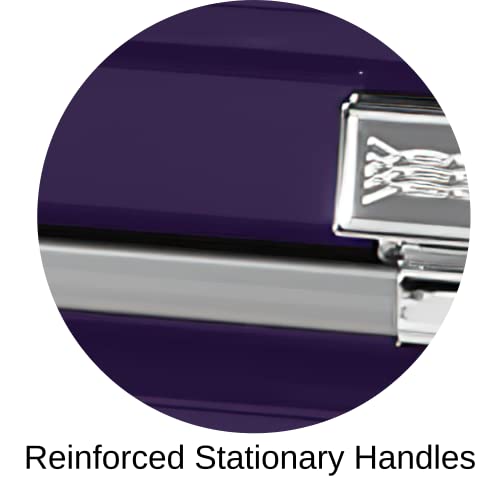Titan Casket Atlas Xl Series Steel Casket (28", Royal Purple) Handcrafted Oversize Funeral Casket - Royal Purple With White Crepe Interior #TOP3