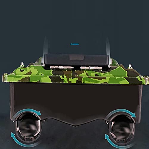 Intelligent bait boat équipé de LED pour repérer le poisson à distance