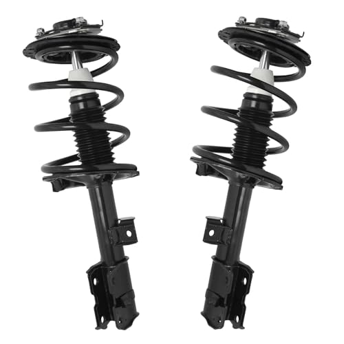 Image of Detroit Axle - 8pc Struts Shocks Kit for 2003-2008 Infiniti FX35 FX45, 2 Front Struts with Coil Spring 4 Front Rear Sway Bar Links 2 Rear Shock Absorbers 2004 2005 2006 2007 Replacement Suspension