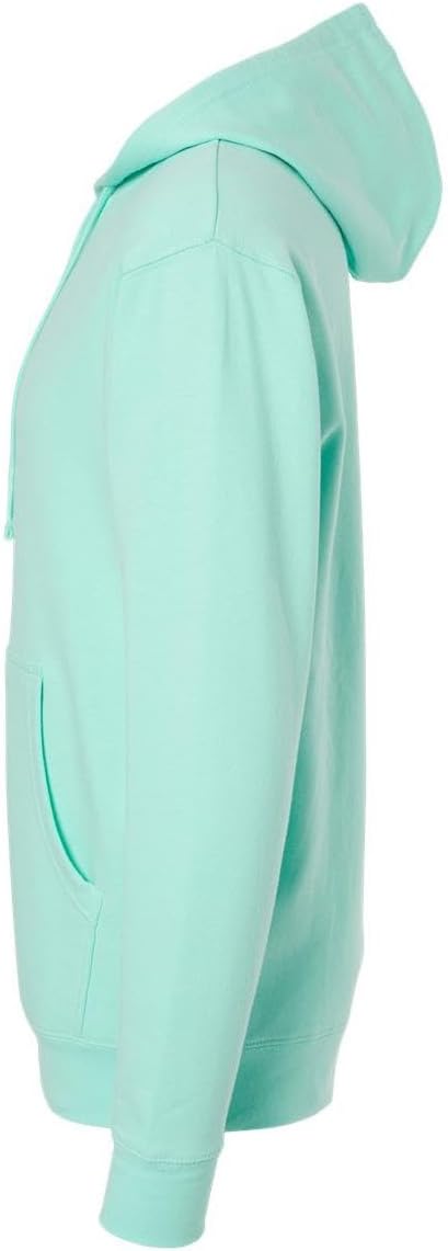 Independent Trading Co. Midweight Hooded Pullover Sweatshirt L Mint - Image 4