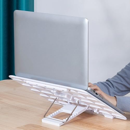 Soporte para tableta y libros con altura ajustable y base estable de suelo 8
