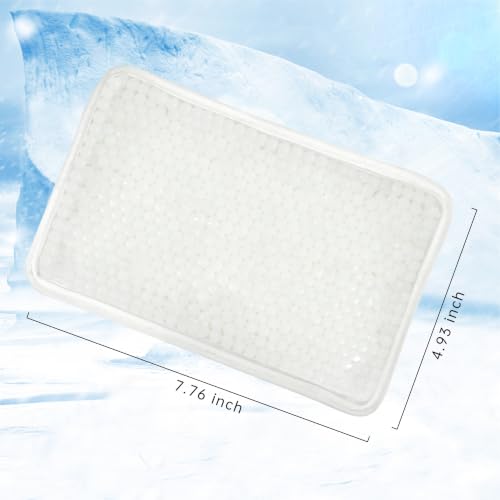 Image of Gel Ice Pack for Injuries Reusable Ice Bag with Strap 1Pack Hot Cold Pack