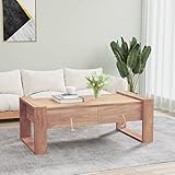 La superficie resistente soporta el peso de elementos decorativos como centros de mesa, libros o adornos.