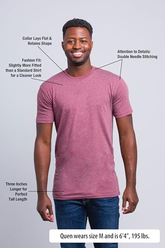 Have It Tall Men's Fashion Fit T Shirt White X-Large Tall - Image 5
