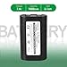 WRUMI for Dymo Rhino 4200 Battery Replacement: for Dymo Rhino 5200 Battery Pack - Rechargeable LabelManager 360D LM420P 1759398 S0895840 W002856 Label Printer Lithium ion li-ion 1600mAh