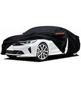 JURMON Heavy Duty Outdoor in Full Exterior Car Cover All Weather Fit Toyota,Camry,Tesla Model 3,H...