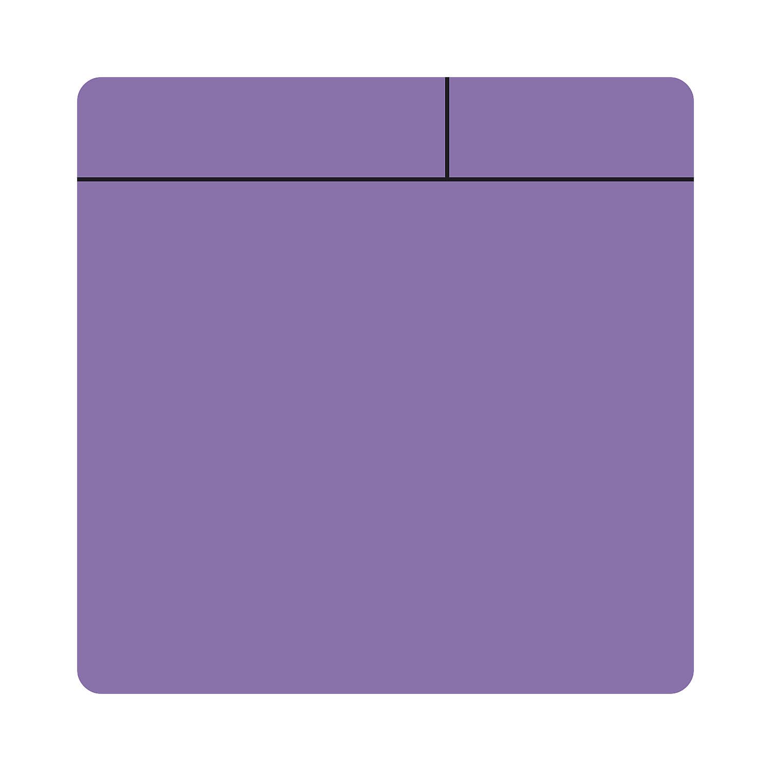 kaiserkraft | Haftnotizen | Magnetisch, LxB 75 x 75 mm, VE 10 Stk, violett