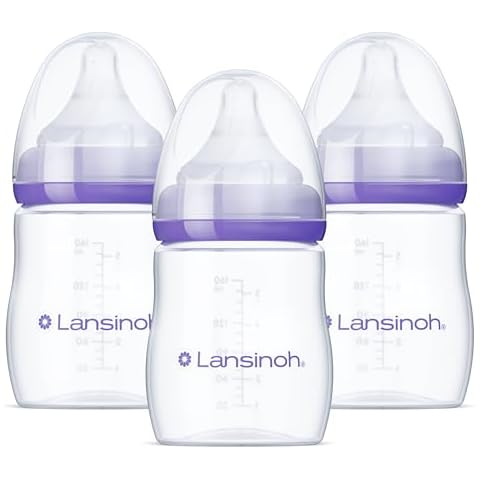 Lansinoh Baby Bottles for Breastfeeding Babies Cover