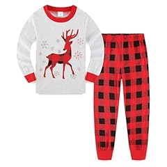 A08#buffalo Plaid Reindeer