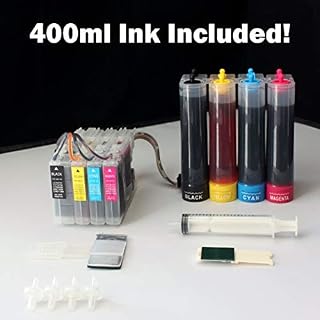 iE (iEagle) Brand Continuous Ink Supply System CISS LC75 for Brother MFC J280W