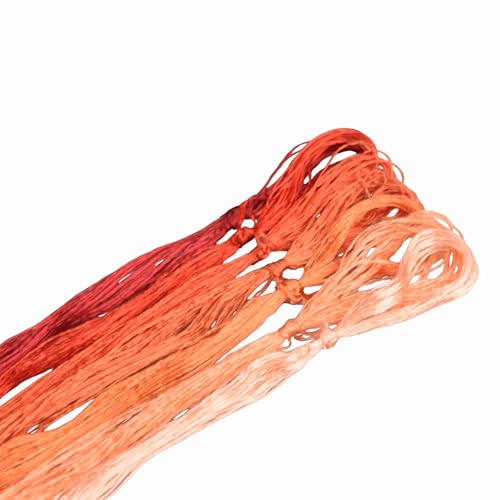 Image of Mulberry Silk Floss Embroidery Thread Floss-Cross Stitch Threads China Silk Woven Jewelry Threads DIY Sewing Kits (07)