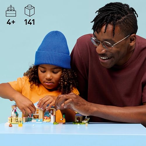 Image of LEGO Friends Animal Vet Clinic - 2 Minidolls, Dog, Bunny, Horse, 2 Cat Figures - 42696