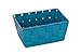 Produktbild WENKO Aufbewahrungskorb Adria Mini Petrol - Badkorb, rechteckig, Kunststoff-Geflecht, Polypropylen, 19 x 9 x 14 cm, Petrol Mini Long