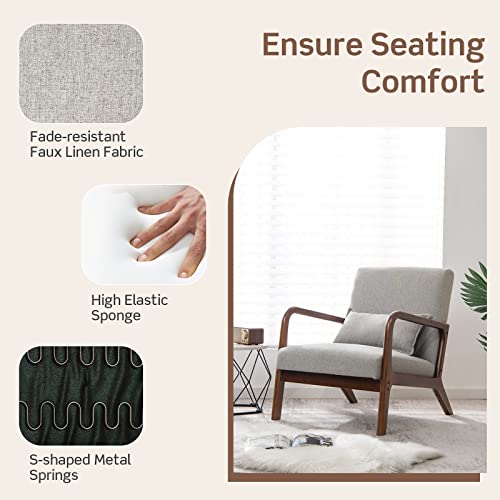 Sillón Plegable Gris miniatura 5