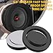 ANNECK 6.5 Inch Speaker Foam Rings (2PCS) - High Density Bass Blocker & Sound Enhancer for Car Door Speakers | Seal Cavities, Reduce Vibration, Improve Clarity | Self-Adhesive Easy Install