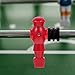 Homoyoyo Foosball Balls Replacement 4pcs Foosball Man Statue Table Guys Figurine Robbot Man Soccer Games Player Mini Doll Figure Football Machine Accessories Replacement Parts Red Foosball