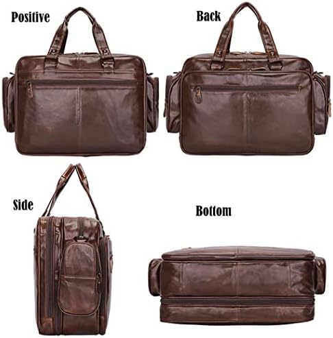 Valigetta per uomo borsa a mano in pelle borsa a tracolla per Computer portatile da 15 pollici Cross Office Business Messenger borsa a tracolla per uomo  1524