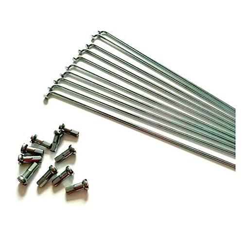Rayons de vélo VTT anti-rouille pour réparer les roues de 26 et 27.5 pouces - 3