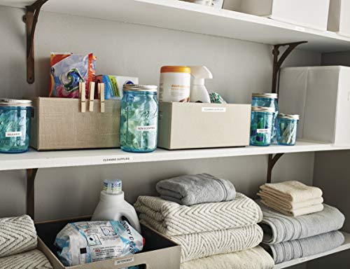 DYMO Fita de etiquetagem de papel Lt autêntica para etiquetadoras LetraTag, 1/5.1 cm (12 mm), impres