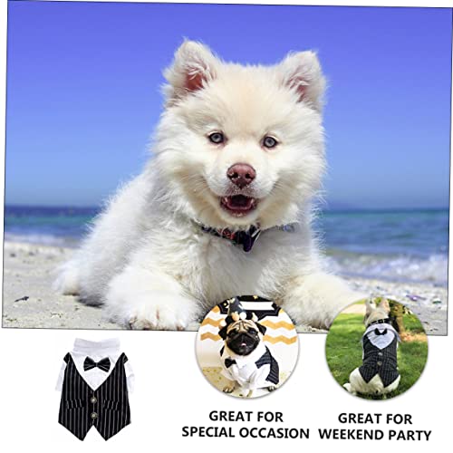 Parliky Roupa De Cachorro Traje De Casamento De Cachorro Terno De Festa De Casamento De Smoking De C