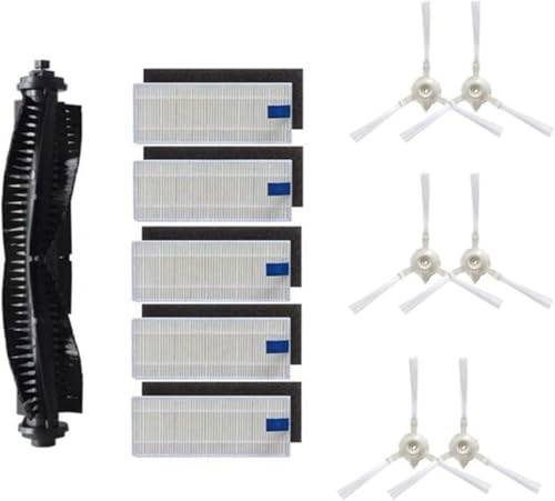 Spazzola principale, spazzola laterale, filtro, compatibile for Tefal Rowenta Explorer X-Plorer Serie 20 40 50 RG7687 / RR7687WH Robot aspirapolvere Sostituzione pezzi di ricambio