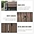 Dyncan Solves Storage Needs with Outdoor Metal Shed, 10'x8' Brown Storage House with Lockable Double Door for Garden, Backyard, Lawn