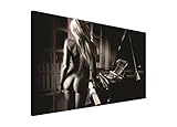 FORWALL Bild WANDBILD Bilder WANDBILDER Canvas- SEXY Lady AM Piano 197 O1