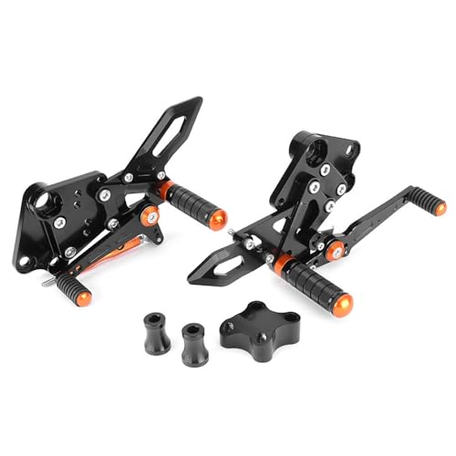 Repose-Pieds Réglables pour Moto Duke 250, Confort des Balades et Trajets