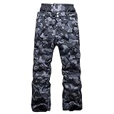 Jogginghose Herren Lang Herren Wanderhose Wasserdicht Softshellhose Schneehose Herren Trainingshose Schneehose Snowboardhose Outdoorhose Winddicht Warm Skihose Snowboardhose Winter Trekkinghose