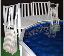 Vinyl Works of Canada Above Ground Swimming Pool Resin Deck Kit - Taupe ...