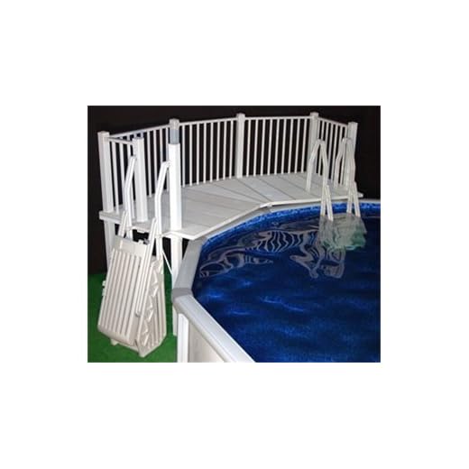 17+Creative Sunken Above Ground Pool Ideas for Your Backyard 2 Vinyl Works of Canada Above Ground Swimming Pool Resin Deck Kit - Taupe 5 x 13.5 Feet