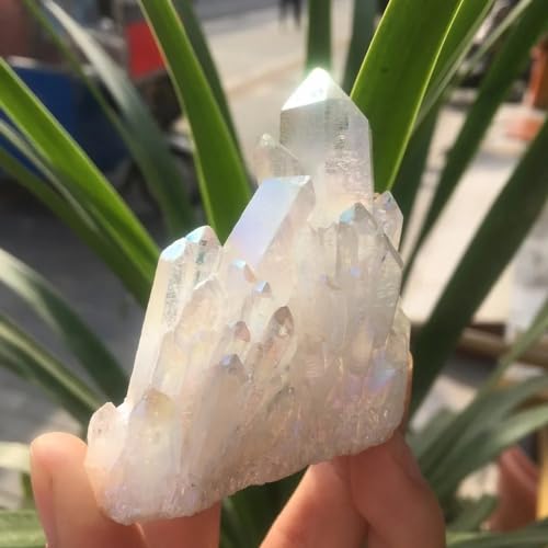 Quartz Crystal Cluster blanc pour décoration de jardin et terrasse - 6