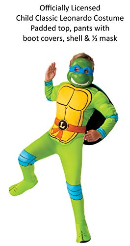 Disfraz Leonardo Tortugas Ninja TMNT para niños miniatura 3