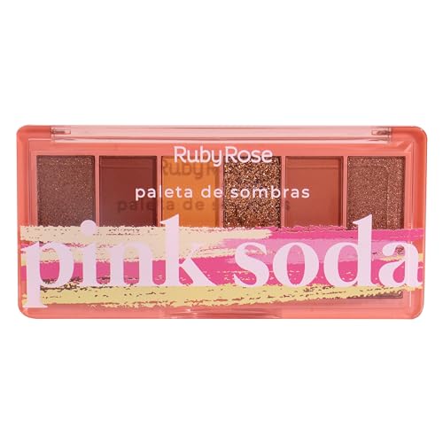 Paleta De Sombras Ruby Rose 6 Cores Matte E Cintilante - INTENSE ...