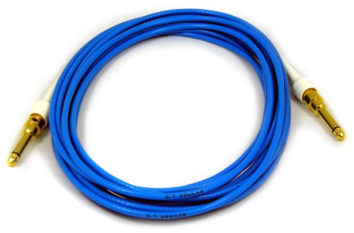 Black Friday - 50% OFF George L's 155 Guage Cable with Gold Straight Plugs (Blue, 20 Foot) Black Friday - 50% OFF George L's 155 Guage Cable with Gold Straight Plugs (Blue, 20 Foot)