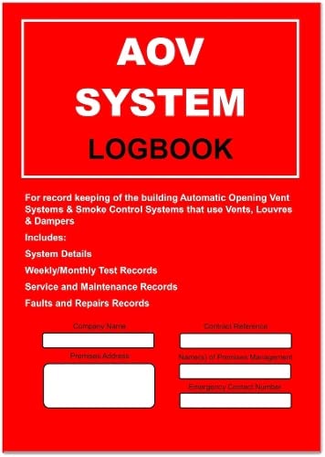 Compiance Logbook AOV System Logbook: 5 (Compliance Logbook): Amazon.co.uk: Docs-Store ...