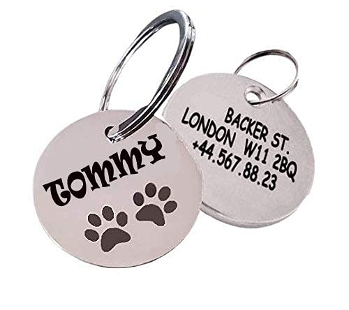 See full amazon price history chart for Antiquestreet Pet Tag Customized Engraved Metal Cat or Dog Name tag for pet Antiquestreet Pet Tag Customized Engraved Metal Cat or Dog Name tag for pet (B08WLB8JGP) Amazon Price History, Amazon Price Tracker
