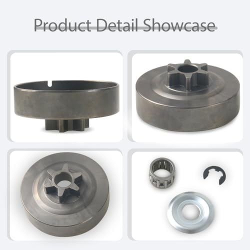 Lcunm Clutch Drum Sprocket Needle Cage suitable for Stihl 017 018 019T MS170 MS180 MS190 MS190T MS210 MS230 MS250 Chainsaw - 4