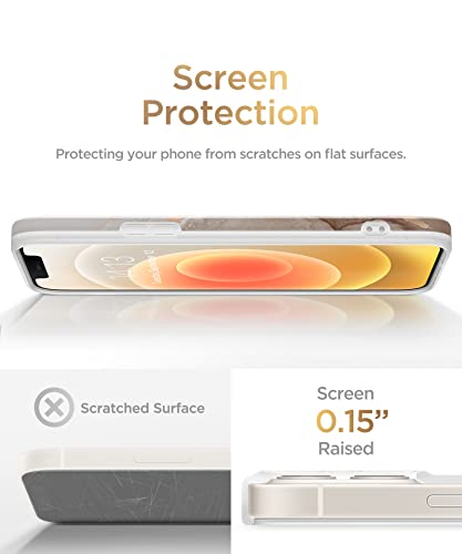 Gviewin For Iphone 12 Case And Iphone 12 Pro Case 6.1” 2020, Marble Parttern Ultra Slim Thin Glossy Soft Durable Tpu Shockproof Scratch-Proof Phone Protective Covers For Women (Shweta/Beige) #TOP3