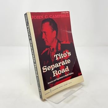 Paperback Tito's Separate Road : America and Yugoslavia in World Politics Book