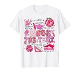Rock The Test Testing Day Don't Stress Do Your Best Teacher T-Shirt for Men Women Girls Kids